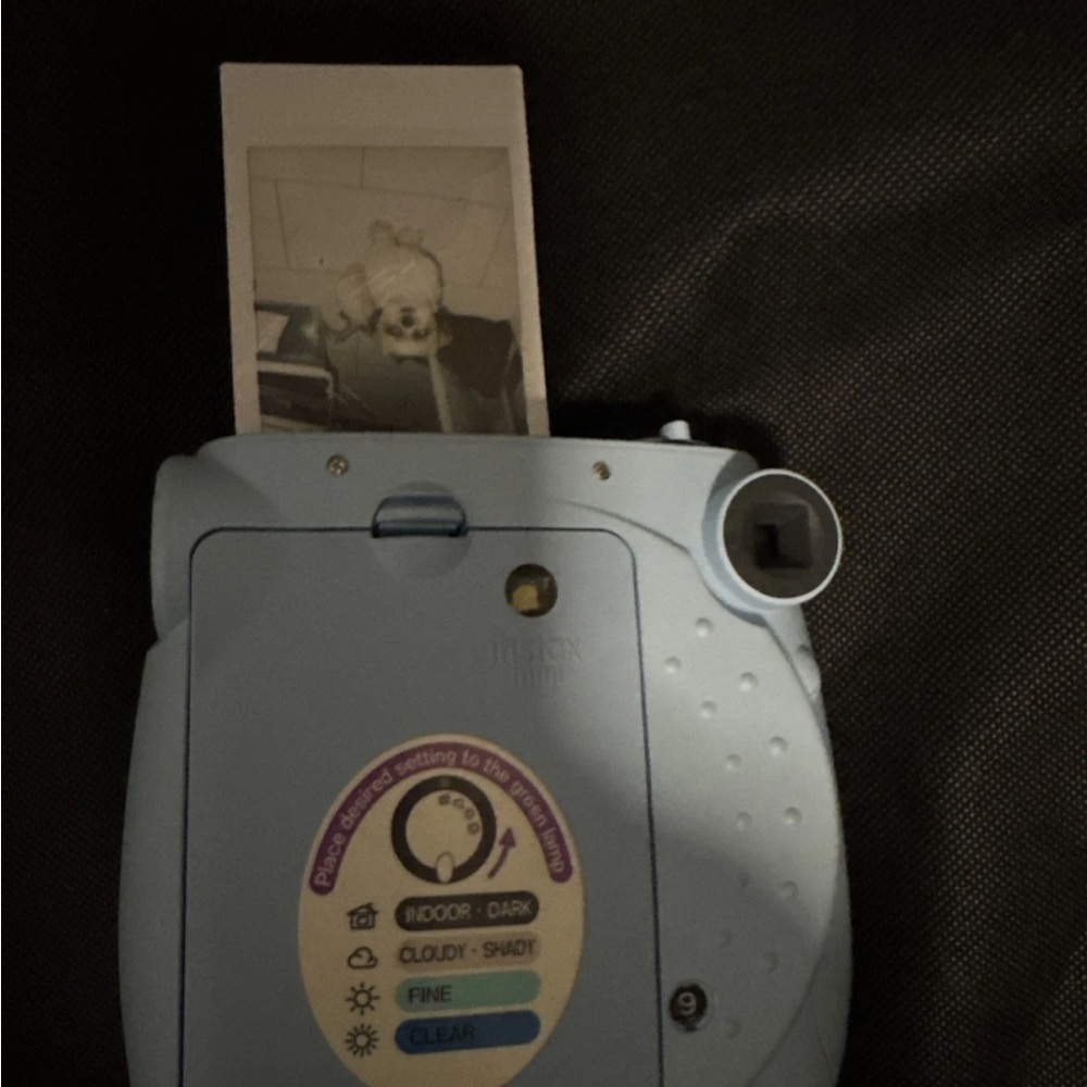 Fujifilm Instax Mini 7S Instant Camera Light Blue PLEASE READ TESTED - Picture 2 of 13